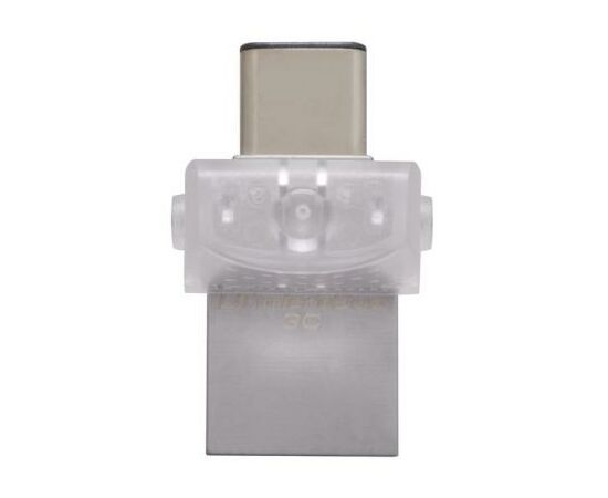 USB флеш накопитель Kingston 128GB DataTraveler microDuo 3C USB 3.0/Type C (DTDUO3C/128GB), изображение 5 USB флеш накопитель Kingston 128GB DataTraveler microDuo 3C USB 3.0/Type C (DTDUO3C/128GB), изображение 5