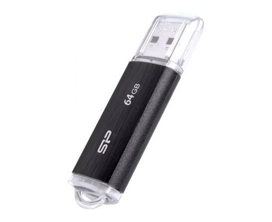 USB флеш накопитель Silicon Power 64GB Ultima U02 Black USB 2.0 (SP064GBUF2U02V1K), изображение 4 USB флеш накопитель Silicon Power 64GB Ultima U02 Black USB 2.0 (SP064GBUF2U02V1K), изображение 4
