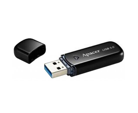 USB флеш накопитель Apacer 64GB AH355 Black USB 3.0 (AP64GAH355B-1), изображение 3 USB флеш накопитель Apacer 64GB AH355 Black USB 3.0 (AP64GAH355B-1), изображение 3