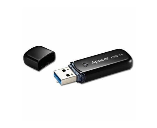 USB флеш накопитель Apacer 16GB AH355 Black USB 3.0 (AP16GAH355B-1), изображение 3