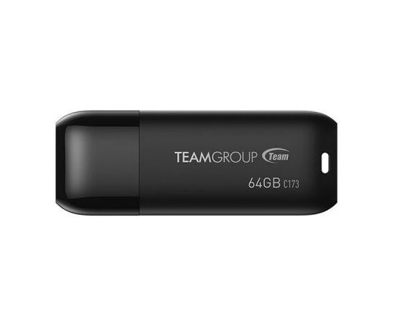 USB флеш накопитель Team 64GB C173 Pearl Black USB 2.0 (TC17364GB01)