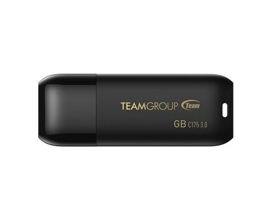 USB флеш накопичувач Team 64GB C175 Pearl Black USB 3.1 (TC175364GB01)