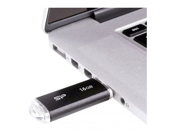 USB флеш накопитель Silicon Power 16GB Ultima U02 Black USB 2.0 (SP016GBUF2U02V1K), изображение 5 USB флеш накопитель Silicon Power 16GB Ultima U02 Black USB 2.0 (SP016GBUF2U02V1K), изображение 5