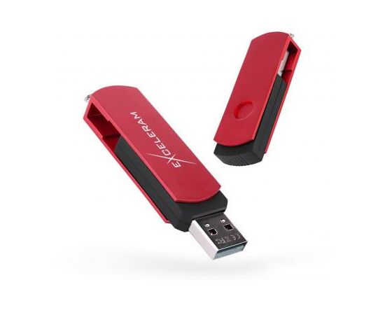 USB флеш накопитель eXceleram 16GB P2 Series Red/Black USB 2.0 (EXP2U2REB16)