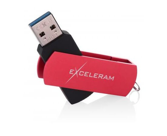 USB флеш накопитель eXceleram 16GB P2 Series Red/Black USB 3.1 Gen 1 (EXP2U3REB16), изображение 3 USB флеш накопитель eXceleram 16GB P2 Series Red/Black USB 3.1 Gen 1 (EXP2U3REB16), изображение 3
