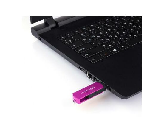 USB флеш накопитель eXceleram 64GB P2 Series Purple/Black USB 2.0 (EXP2U2PUB64), изображение 7 USB флеш накопитель eXceleram 64GB P2 Series Purple/Black USB 2.0 (EXP2U2PUB64), изображение 7