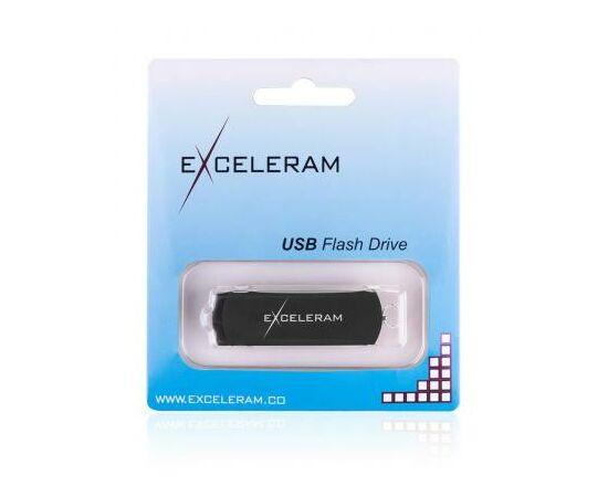 USB флеш накопитель eXceleram 32GB P2 Series Black/Black USB 2.0 (EXP2U2BB32), изображение 8 USB флеш накопитель eXceleram 32GB P2 Series Black/Black USB 2.0 (EXP2U2BB32), изображение 8
