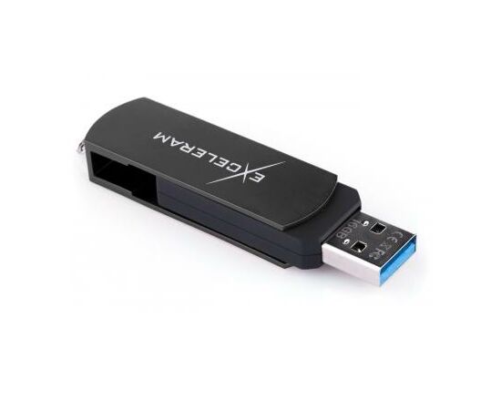 USB флеш накопитель eXceleram 16GB P2 Series Black/Black USB 3.1 Gen 1 (EXP2U3BB16), изображение 5 USB флеш накопитель eXceleram 16GB P2 Series Black/Black USB 3.1 Gen 1 (EXP2U3BB16), изображение 5