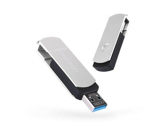 USB флеш накопичувач eXceleram 32GB P2 Series Silver/Black USB 3.1 Gen 1 (EXP2U3SIB32)