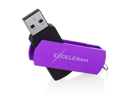 USB флеш накопитель eXceleram 32GB P2 Series Grape/Black USB 2.0 (EXP2U2GPB32), изображение 3 USB флеш накопитель eXceleram 32GB P2 Series Grape/Black USB 2.0 (EXP2U2GPB32), изображение 3