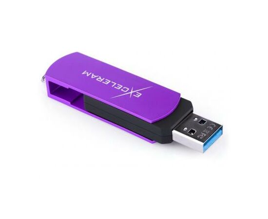 USB флеш накопитель eXceleram 32GB P2 Series Grape/Black USB 3.1 Gen 1 (EXP2U3GPB32), изображение 5 USB флеш накопитель eXceleram 32GB P2 Series Grape/Black USB 3.1 Gen 1 (EXP2U3GPB32), изображение 5