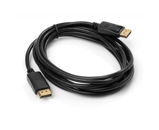 Кабель мультимедійний Display Port to Display Port 1.8m Vinga (VCPDP1.8BK), зображення 3 Кабель мультимедійний Display Port to Display Port 1.8m Vinga (VCPDP1.8BK), зображення 3