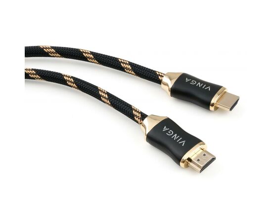 Кабель мультимедийный HDMI to HDMI 1.8m v2.0b HDR10 Vinga (VCPHDMI20BPR1.8), изображение 2 Кабель мультимедийный HDMI to HDMI 1.8m v2.0b HDR10 Vinga (VCPHDMI20BPR1.8), изображение 2
