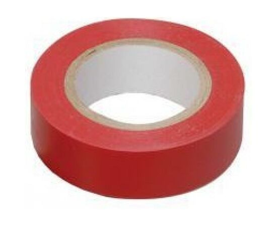 Изоляционная лента ДКС Изолента електротех 0.13*15мм 10м, red (2NI20R)