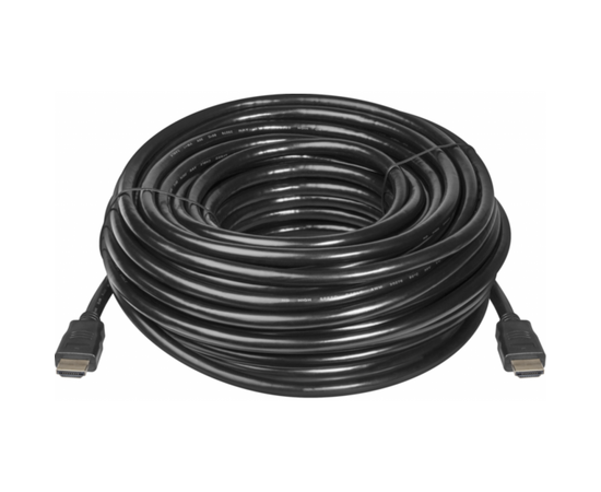 Кабель мультимедийный HDMI to HDMI 20.0m Defender (87355), изображение 2 Кабель мультимедийный HDMI to HDMI 20.0m Defender (87355), изображение 2