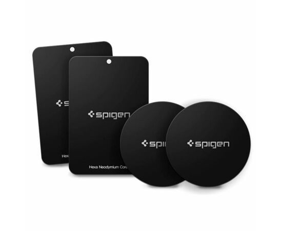 Набір для кріплення Spigen Kuel MP-4P Car Mount Metal Plates Black (4Pack) (000EP20342)