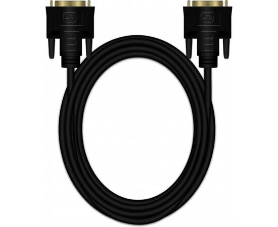 Кабель мультимедійний DVI to DVI 24+1pin, 3.0m Mediarange (MRCS130), зображення 2 Кабель мультимедійний DVI to DVI 24+1pin, 3.0m Mediarange (MRCS130), зображення 2