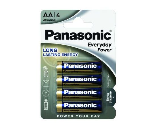 Батарейка Panasonic AA EVERYDAY POWER * 4 (LR6REE/4BP / LR6REE/4BR)