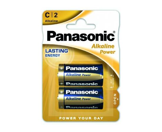 Батарейка Panasonic C LR14 Alkaline Power * 2 (LR14REB/2BP)