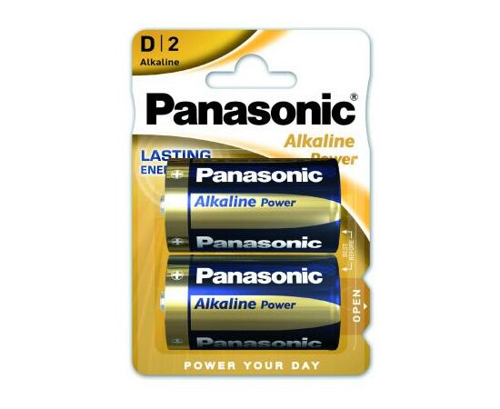 Батарейка Panasonic D LR20 Alkaline Power * 2 (LR20REB/2BP)