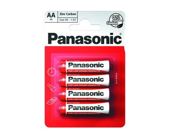 Батарейка Panasonic R6 PANASONIC Special * 4 (R6REL/4BPU)