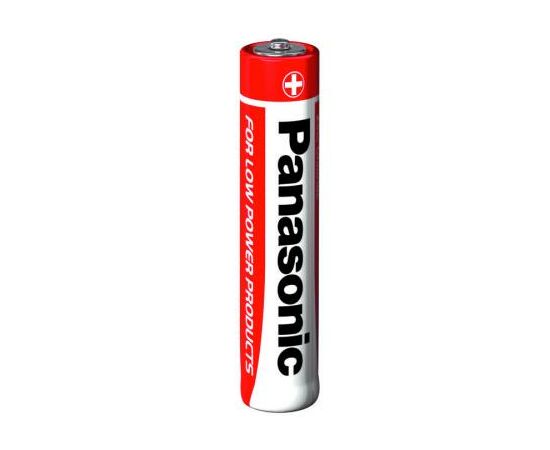 Батарейка Panasonic AAA R03 RED ZINK * 4 (R03REL/4BP), изображение 2 Батарейка Panasonic AAA R03 RED ZINK * 4 (R03REL/4BP), изображение 2