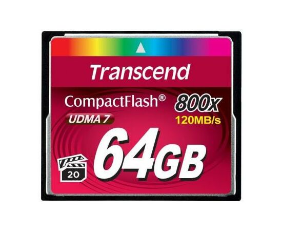 Карта памяти Transcend 64GB 800x (TS64GCF800)