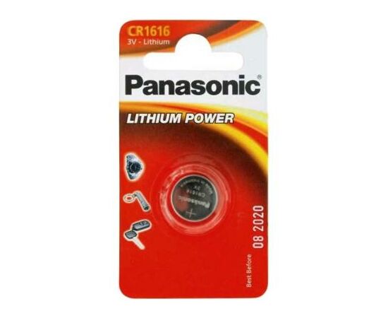 Батарейка Panasonic CR 1616 * 1 LITHIUM (CR-1616EL/1B)
