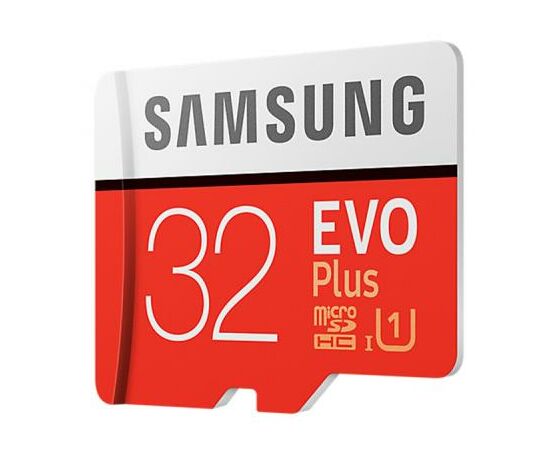 Карта памяти Samsung 32GB microSD class 10 UHS-I Evo Plus (MB-MC32GA/RU), изображение 4 Карта памяти Samsung 32GB microSD class 10 UHS-I Evo Plus (MB-MC32GA/RU), изображение 4
