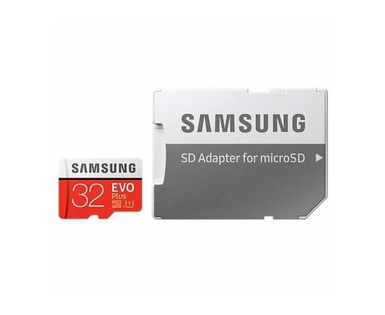Карта памяти Samsung 32GB microSD class 10 UHS-I Evo Plus (MB-MC32GA/RU)