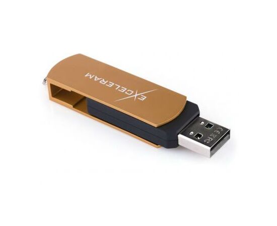USB флеш накопитель eXceleram 64GB P2 Series Brown/Black USB 2.0 (EXP2U2BRB64), изображение 5 USB флеш накопитель eXceleram 64GB P2 Series Brown/Black USB 2.0 (EXP2U2BRB64), изображение 5