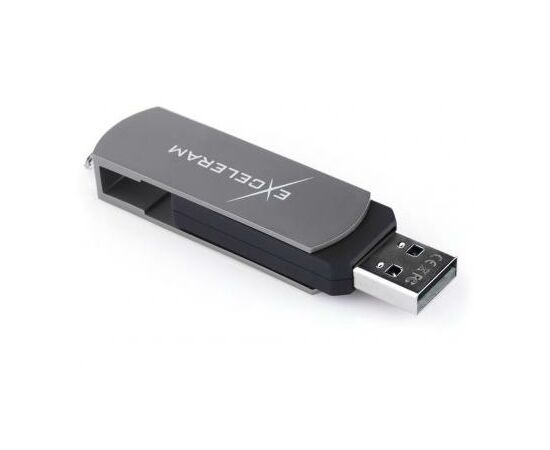 USB флеш накопитель eXceleram 32GB P2 Series Gray/Black USB 2.0 (EXP2U2GB32), изображение 5 USB флеш накопитель eXceleram 32GB P2 Series Gray/Black USB 2.0 (EXP2U2GB32), изображение 5