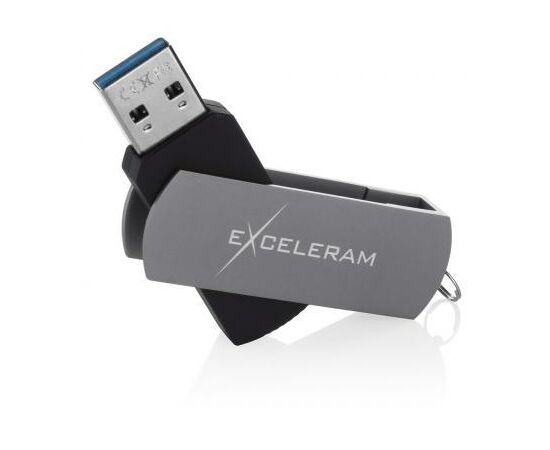 USB флеш накопитель eXceleram 32GB P2 Series Gray/Black USB 3.1 Gen 1 (EXP2U3GB32), изображение 3 USB флеш накопитель eXceleram 32GB P2 Series Gray/Black USB 3.1 Gen 1 (EXP2U3GB32), изображение 3