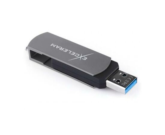 USB флеш накопитель eXceleram 32GB P2 Series Gray/Black USB 3.1 Gen 1 (EXP2U3GB32), изображение 5 USB флеш накопитель eXceleram 32GB P2 Series Gray/Black USB 3.1 Gen 1 (EXP2U3GB32), изображение 5