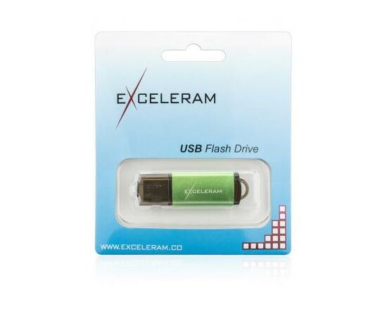 USB флеш накопитель eXceleram 64GB A3 Series Green USB 2.0 (EXA3U2GR64), изображение 8 USB флеш накопитель eXceleram 64GB A3 Series Green USB 2.0 (EXA3U2GR64), изображение 8