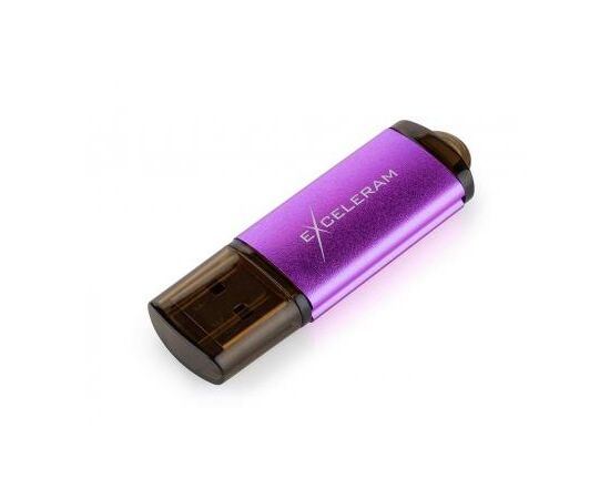 USB флеш накопитель eXceleram 32GB A3 Series Purple USB 2.0 (EXA3U2PU32), изображение 3 USB флеш накопитель eXceleram 32GB A3 Series Purple USB 2.0 (EXA3U2PU32), изображение 3