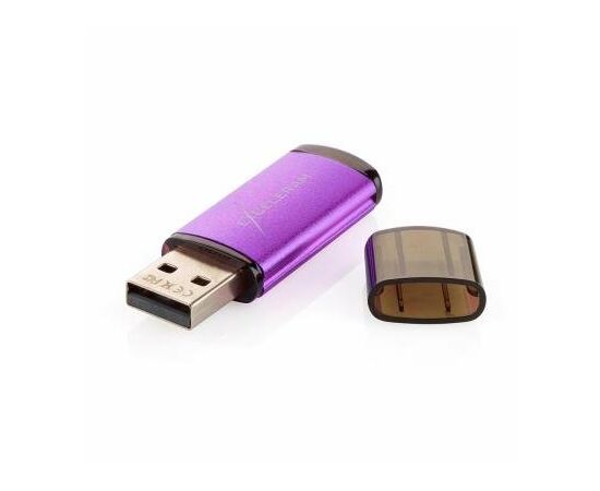 USB флеш накопитель eXceleram 32GB A3 Series Purple USB 2.0 (EXA3U2PU32), изображение 5 USB флеш накопитель eXceleram 32GB A3 Series Purple USB 2.0 (EXA3U2PU32), изображение 5