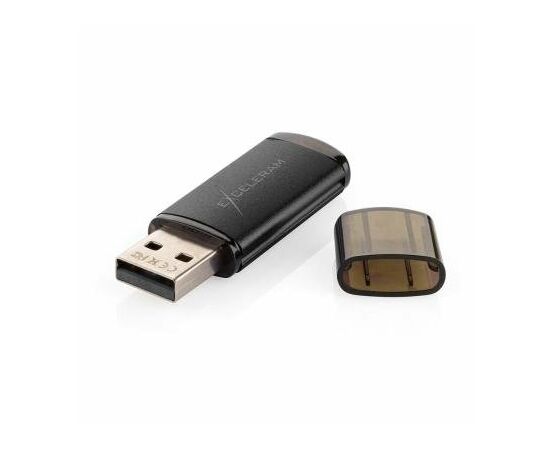USB флеш накопитель eXceleram 64GB A3 Series Black USB 2.0 (EXA3U2B64), изображение 5 USB флеш накопитель eXceleram 64GB A3 Series Black USB 2.0 (EXA3U2B64), изображение 5