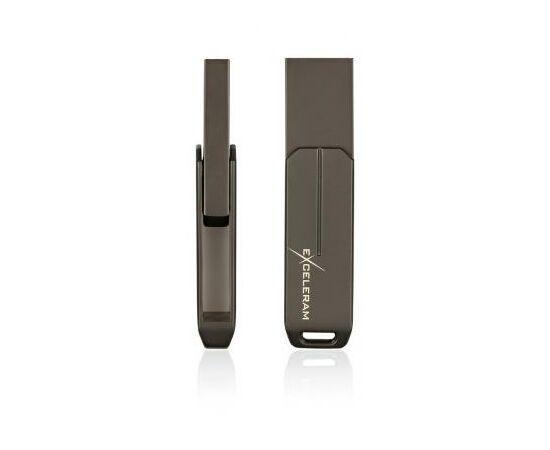 USB флеш накопитель eXceleram 32GB U3 Series Dark USB 2.0 (EXP2U2U3D32), изображение 4 USB флеш накопитель eXceleram 32GB U3 Series Dark USB 2.0 (EXP2U2U3D32), изображение 4