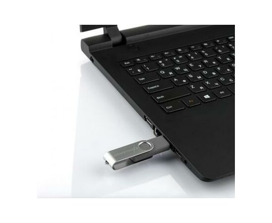 USB флеш накопитель eXceleram 32GB P1 Series Silver/Gray USB 2.0 (EXP1U2SIG32), изображение 7 USB флеш накопитель eXceleram 32GB P1 Series Silver/Gray USB 2.0 (EXP1U2SIG32), изображение 7