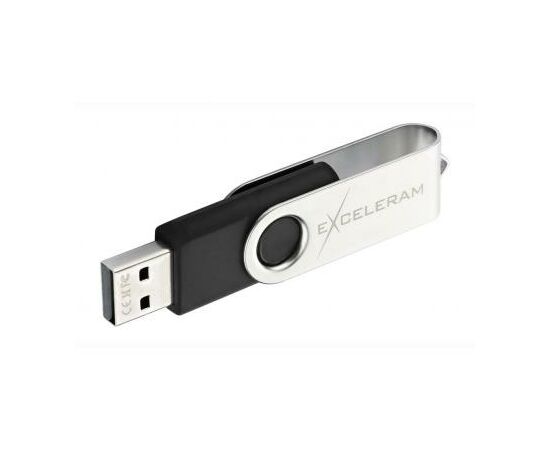 USB флеш накопитель eXceleram 32GB P1 Series Silver/Black USB 2.0 (EXP1U2SIB32), изображение 5 USB флеш накопитель eXceleram 32GB P1 Series Silver/Black USB 2.0 (EXP1U2SIB32), изображение 5