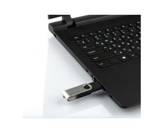 USB флеш накопитель eXceleram 32GB P1 Series Silver/Black USB 2.0 (EXP1U2SIB32), изображение 7 USB флеш накопитель eXceleram 32GB P1 Series Silver/Black USB 2.0 (EXP1U2SIB32), изображение 7