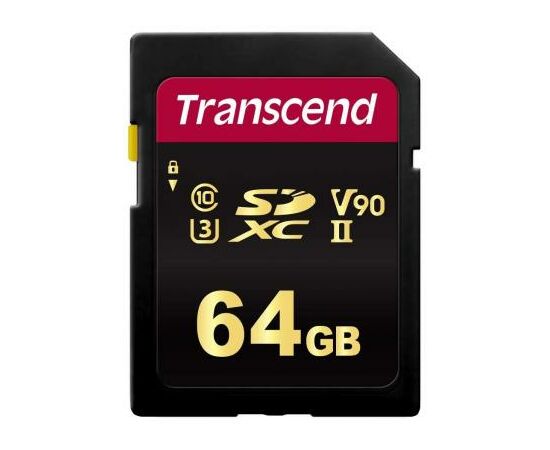 Карта пам'яті Transcend 64GB SDXC class 10 UHS-II U3 V90 MLC (TS64GSDC700S)