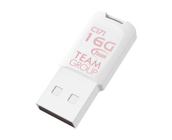 USB флеш накопичувач Team 16GB C171 White USB 2.0 (TC17116GW01), зображення 2