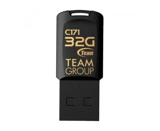 USB флеш накопичувач Team 32GB C171 Black USB 2.0 (TC17132GB01)