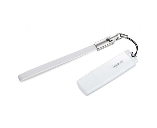 USB флеш накопитель Apacer 64GB AH336 White USB 2.0 (AP64GAH336W-1), изображение 3 USB флеш накопитель Apacer 64GB AH336 White USB 2.0 (AP64GAH336W-1), изображение 3