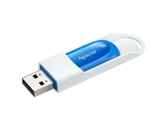 USB флеш накопитель Apacer 64GB AH23A White USB 2.0 (AP64GAH23AW-1), изображение 3 USB флеш накопитель Apacer 64GB AH23A White USB 2.0 (AP64GAH23AW-1), изображение 3