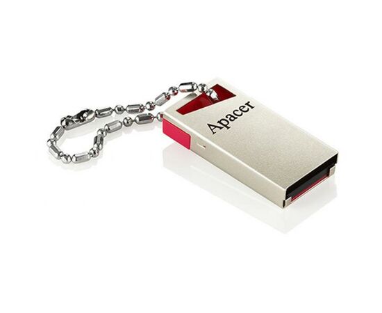 USB флеш накопитель Apacer 64GB AH112 Red USB 2.0 (AP64GAH112R-1), изображение 4 USB флеш накопитель Apacer 64GB AH112 Red USB 2.0 (AP64GAH112R-1), изображение 4