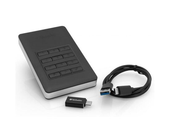 Внешний жесткий диск 2.5" 1TB Verbatim (53401), изображение 4 Внешний жесткий диск 2.5" 1TB Verbatim (53401), изображение 4