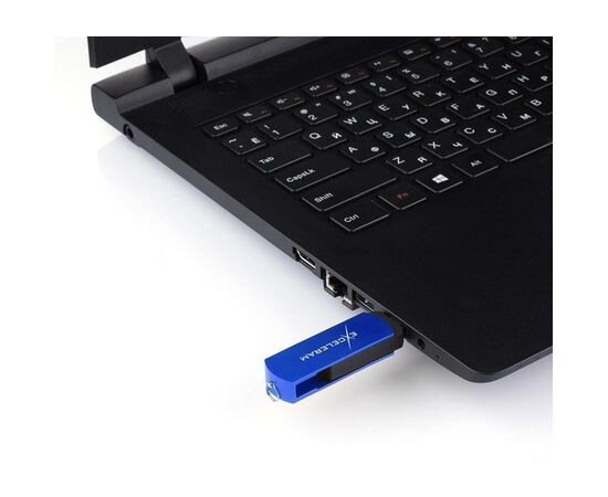 USB флеш накопитель eXceleram 128GB P2 Series Blue/Black USB 3.1 Gen 1 (EXP2U3BLB128), изображение 7 USB флеш накопитель eXceleram 128GB P2 Series Blue/Black USB 3.1 Gen 1 (EXP2U3BLB128), изображение 7